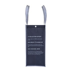 Out of the Ocean Reusable Shopper in Ocean Plastic, Large Transfer - Black - View 4