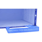 Out of the Ocean Reusable Shopper in Ocean Plastic, Large Transfer - Navy - View 2