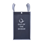 Out of the Ocean Reusable Shopper in Ocean Plastic, Lunch Size - Black - View 2