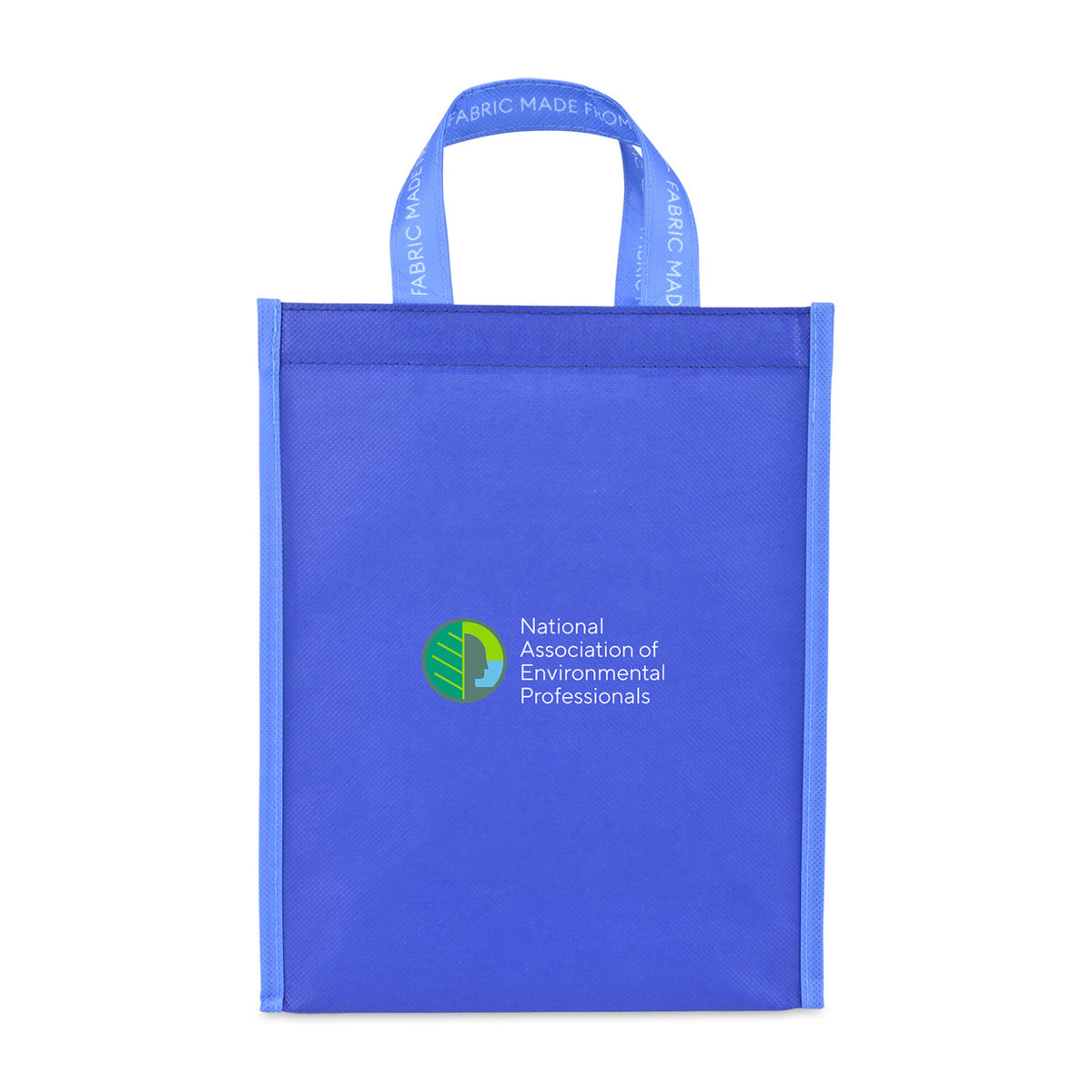 Out of the Ocean Reusable Shopper in Ocean Plastic, Lunch Size - Navy - View 1