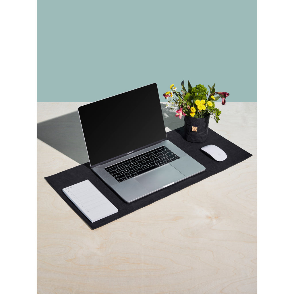 Out of the Woods Desk Mat in Washable Paper Transfer - Ebony - View 4