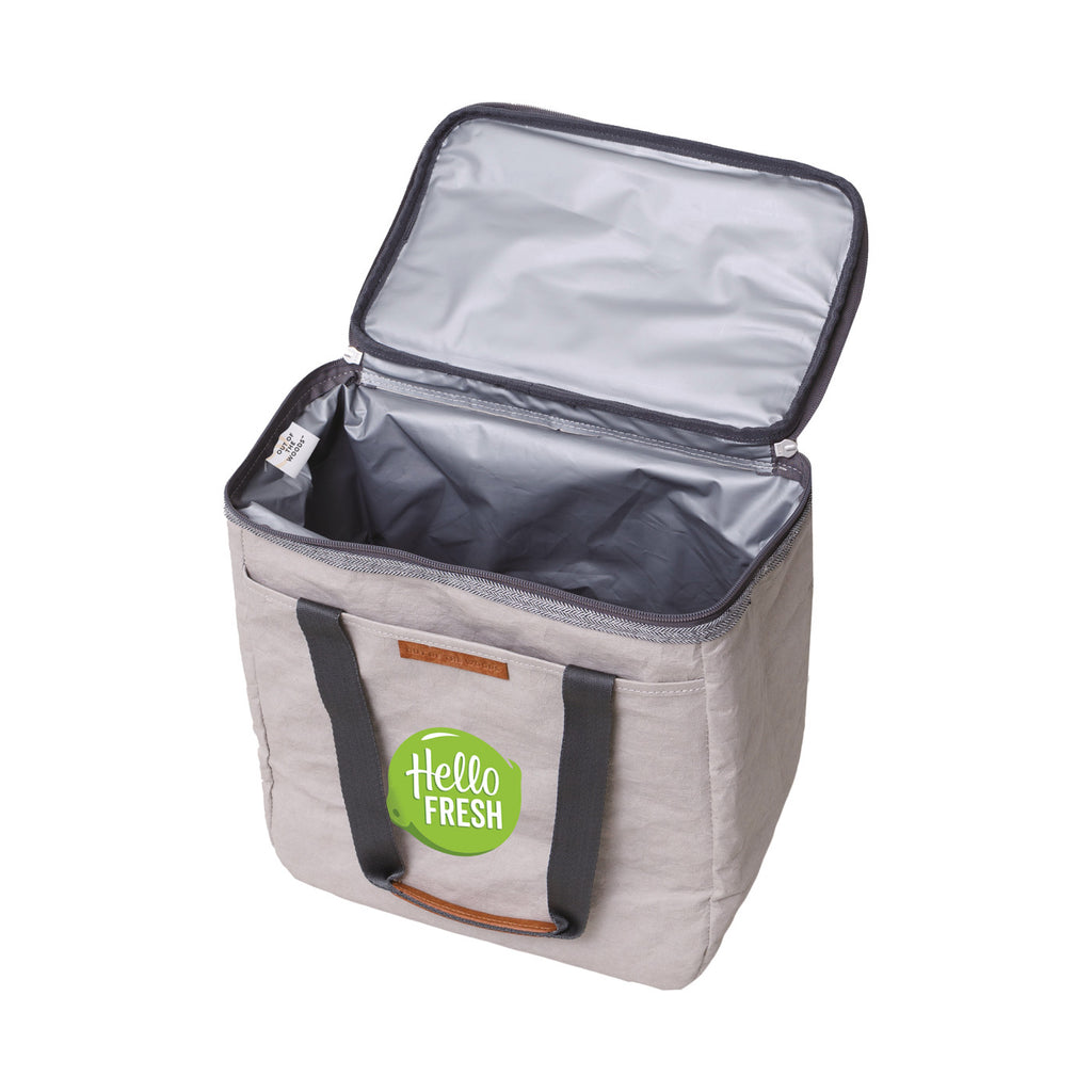 Out of the Woods Dolphin Washable Paper Cooler, 24 Cans Transfer - Stone - View 2