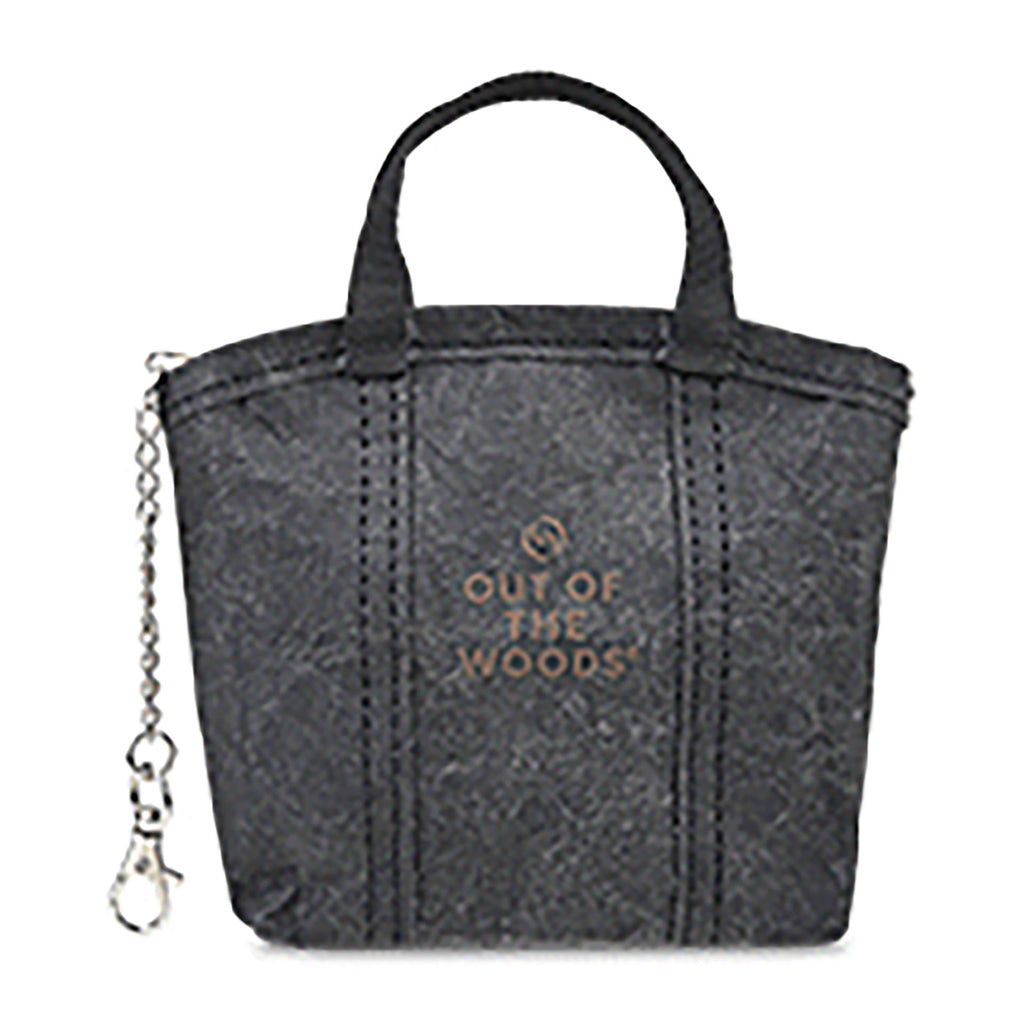 Out of the Woods Iconic MicroTote Bag Charm with Hidden Tote Transfer - Ebony - View 3