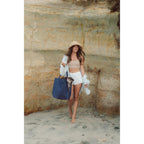 Out of the Woods Iconic Washable Paper Shopper Transfer - Navy - View 7