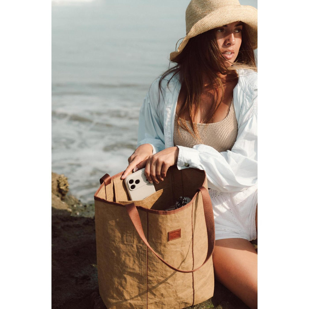 Out of the Woods Iconic Washable Paper Shopper Transfer - Sahara - View 6