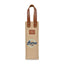 Out of the Woods Jute Wine Bottle Tote Transfer - Natural - View 1