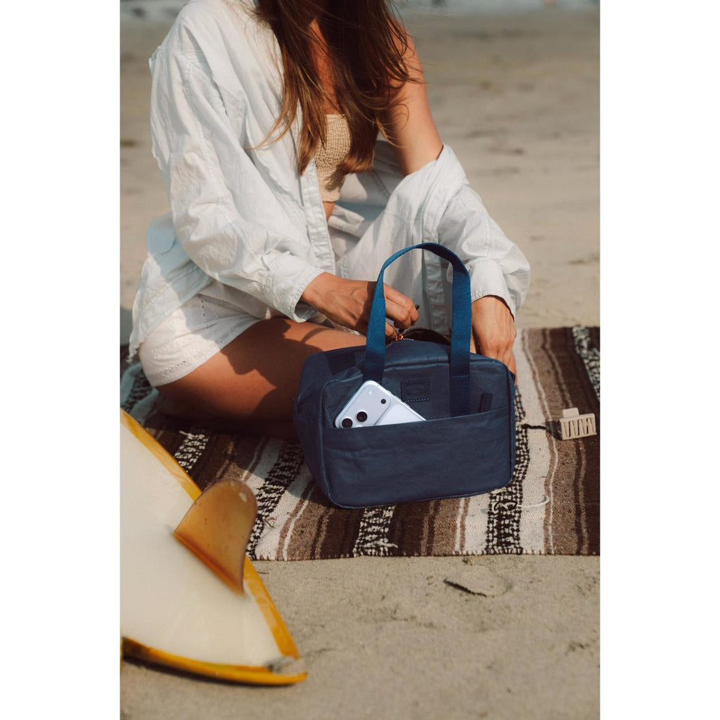 Out of the Woods Leo Washable Paper Lunch Cooler Transfer - Navy - View 4