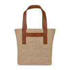 Out of the Woods Oversized Jute T-Strap Tote Transfer - Natural - View 4