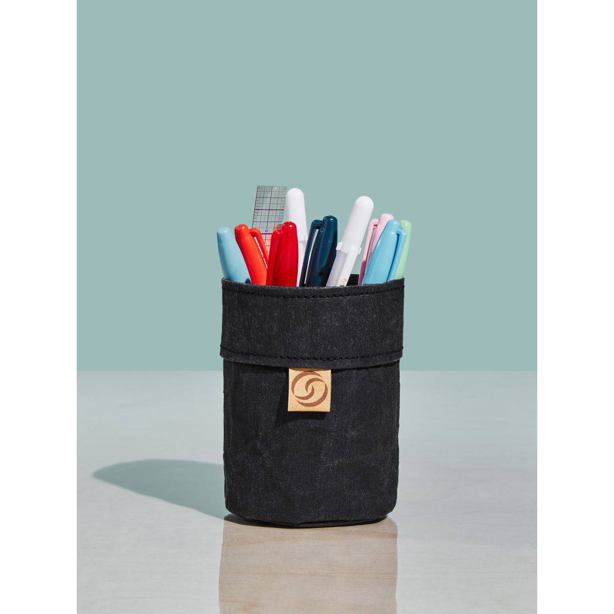 Out of the Woods Pen Cup in Washable Paper Transfer - Ebony - View 4
