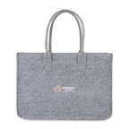 Out of the Woods Recycled Felt Shopper Tote Embroidery - Light Grey - View 1