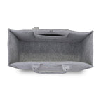 Out of the Woods Recycled Felt Shopper Tote Transfer - Light Grey - View 3