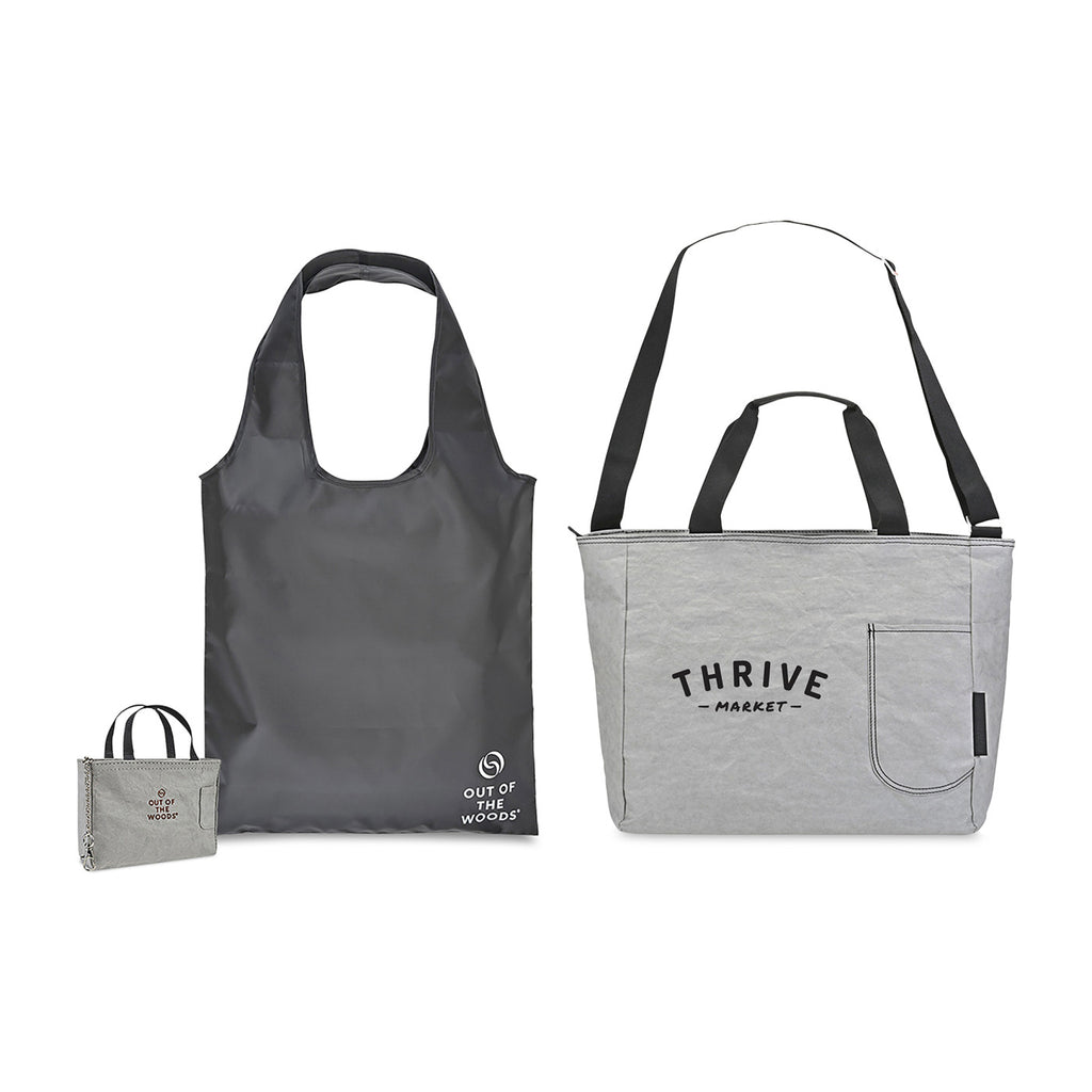 Out of the Woods Seagull Cooler and MicroTote Gift Set Transfer - Stone - View 1