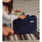 Out of the Woods Seagull Messenger Cooler, 24 Cans Transfer - Navy - View 5