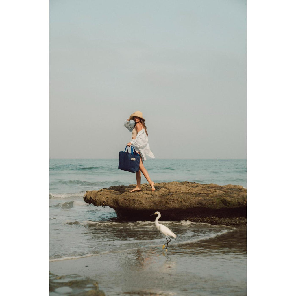 Out of the Woods Seagull Messenger Cooler, 24 Cans Transfer - Navy - View 6