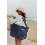 Out of the Woods Seagull Messenger Cooler, 24 Cans Transfer - Navy - View 9