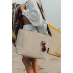 Out of the Woods Seagull Messenger Cooler, 24 Cans Transfer - Stone - View 8