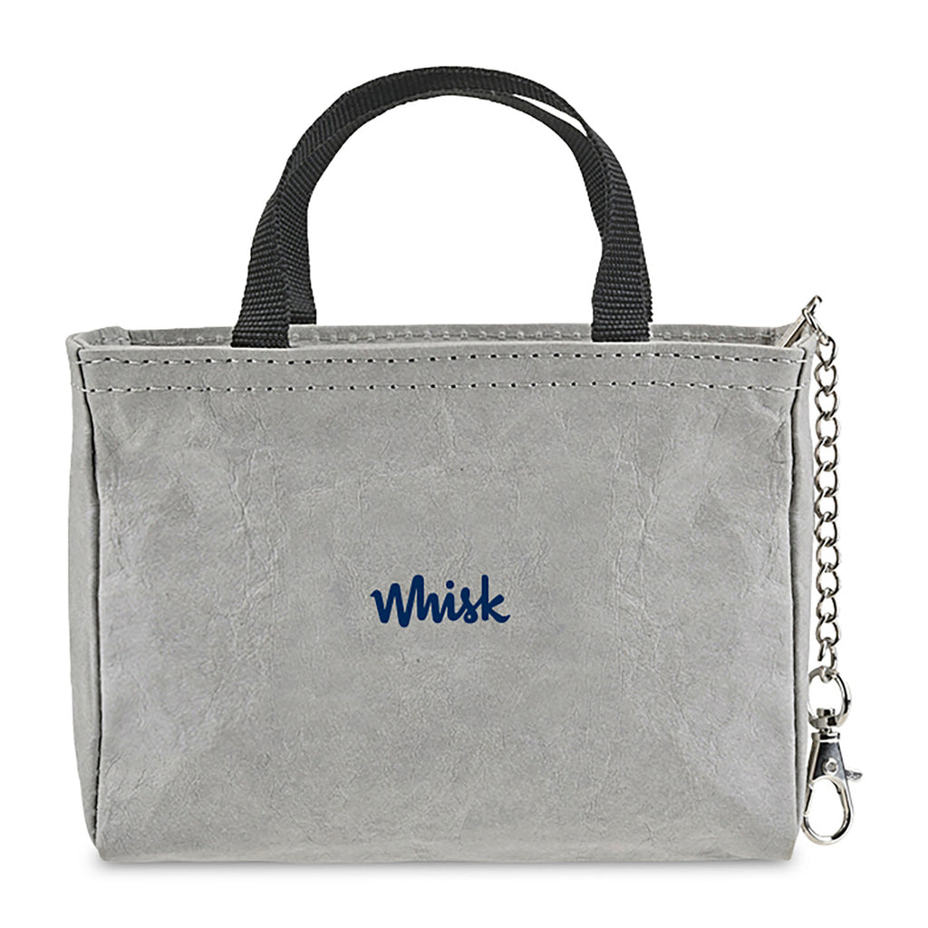 Out of the Woods Seagull MicroTote Bag Charm with Hidden Tote Transfer - Stone - View 1