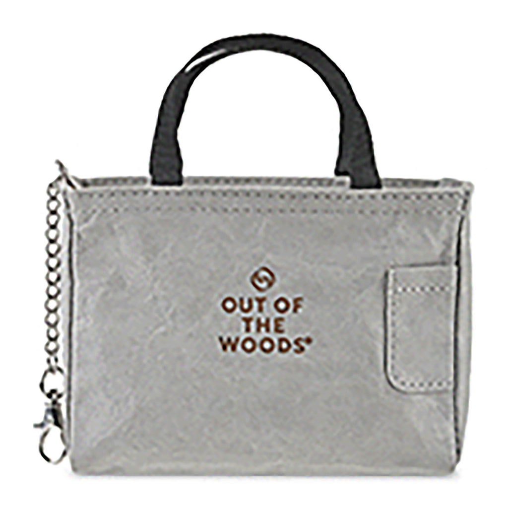 Out of the Woods Seagull MicroTote Bag Charm with Hidden Tote Transfer - Stone - View 3