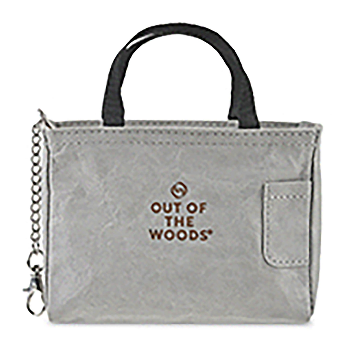 Out of the Woods Seagull MicroTote Bag Charm with Hidden Tote Transfer - Stone - View 3