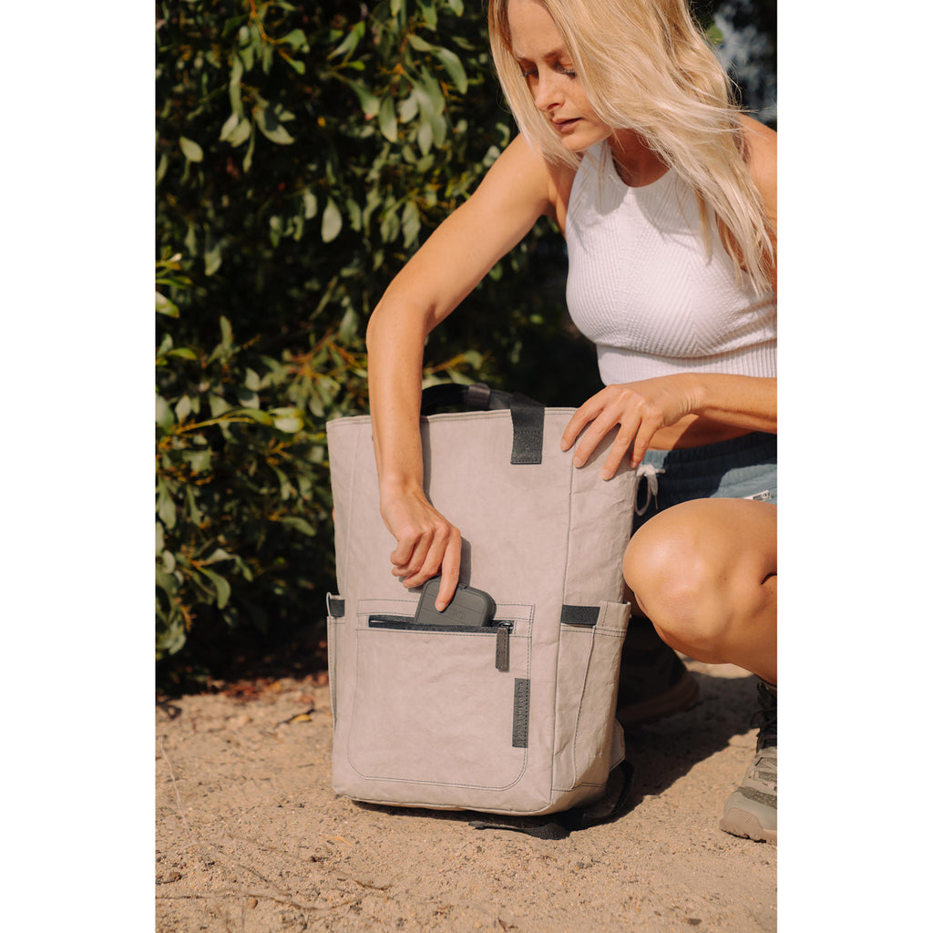 Out of the Woods Seagull Washable Paper Backpack Cooler Transfer - Stone - View 9