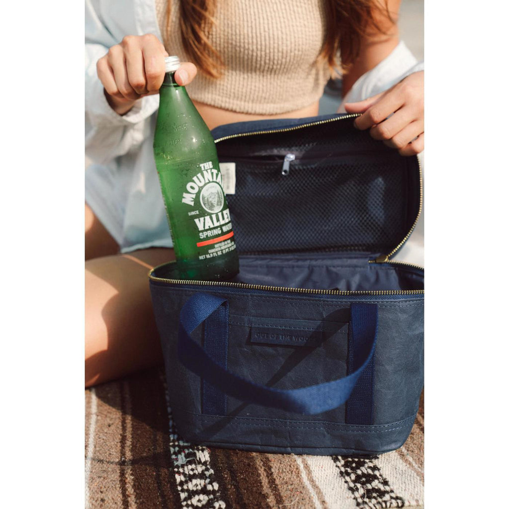 Out of the Woods Walrus Mini Washable Paper Lunch Cooler Transfer - Navy - View 6