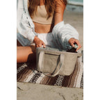 Out of the Woods Walrus Mini Washable Paper Lunch Cooler Transfer - Stone - View 6