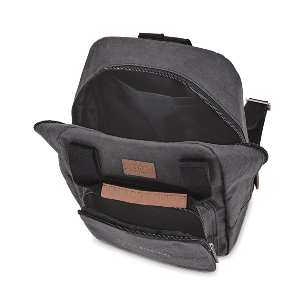 Out of the Woods Washable Paper Mini Backpack Transfer - Ebony - View 3
