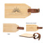 Outbound Luggage Tag in Bamboo - Outbound Bamboo Luggage Tag