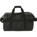 Outdoor Duffel Bag with Four Compartments, 60L Embroidery - Black - Back