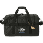 Outdoor Duffel Bag with Four Compartments, 60L Transfer - Black - Front