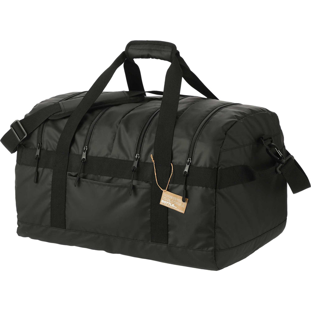 Outdoor Duffel Bag with Four Compartments, 60L Transfer - Black - Left Angle 2