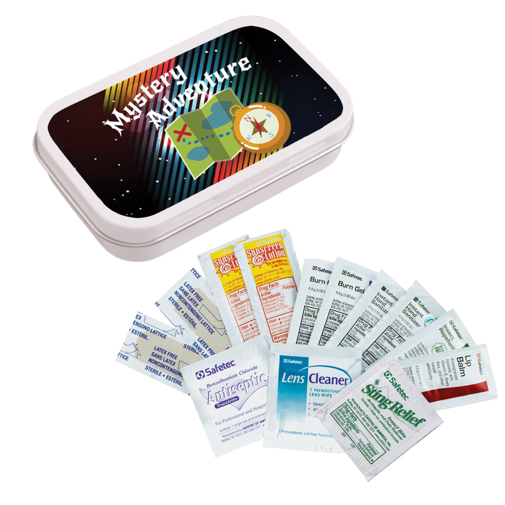 Outdoor Necessities Kit in a Tin - White