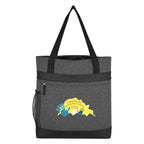 Outing Tote Bag with Hidden Zip Embroidery - Colorbrite
