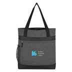 Outing Tote Bag with Hidden Zip Embroidery - Embroidery