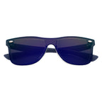 Outrider Malibu Sunglasses, Mirrored - Blue - Front