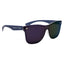 Outrider Malibu Sunglasses, Mirrored - Blue - Silk Screen