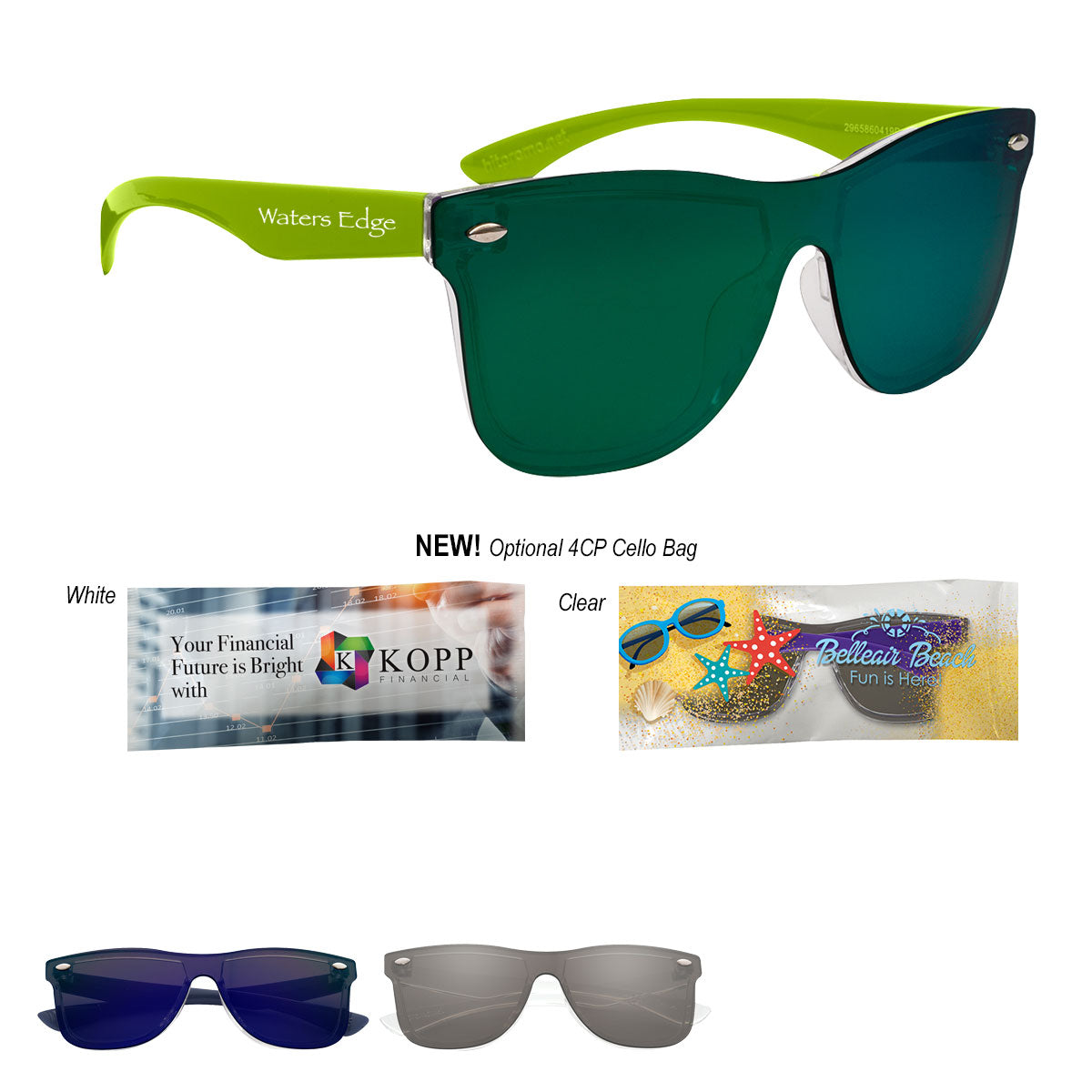 Outrider Malibu Sunglasses, Mirrored