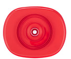 Oval Grub Tub, 30 oz - Red - Bottom