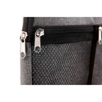 Overnight Toiletry Bag with Mesh Front Pocket Full Color - Graphite - Photo 4