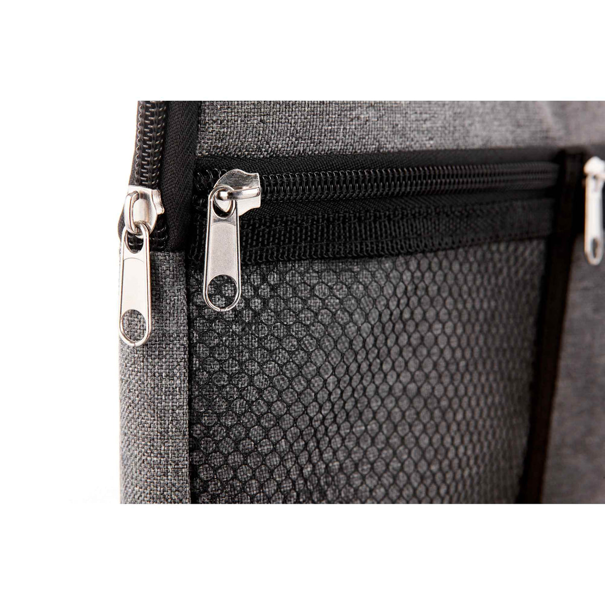 Overnight Toiletry Bag with Mesh Front Pocket Full Color - Graphite - Photo 4