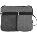 Overnight Toiletry Bag with Mesh Front Pocket - Graphite - Photo 2