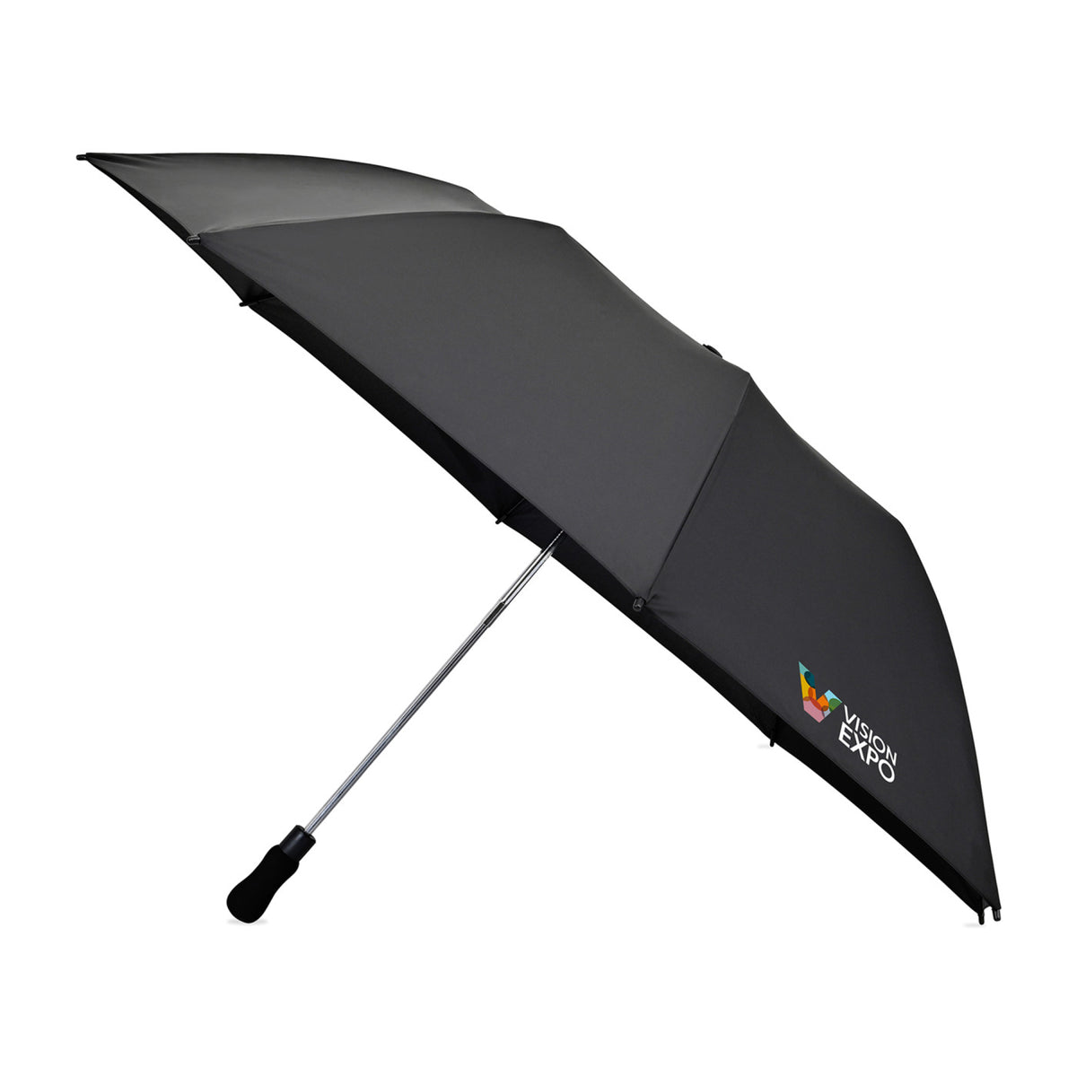 Oversized Auto Open Folding Umbrella, 58 Inch Transfer - Black - View 1