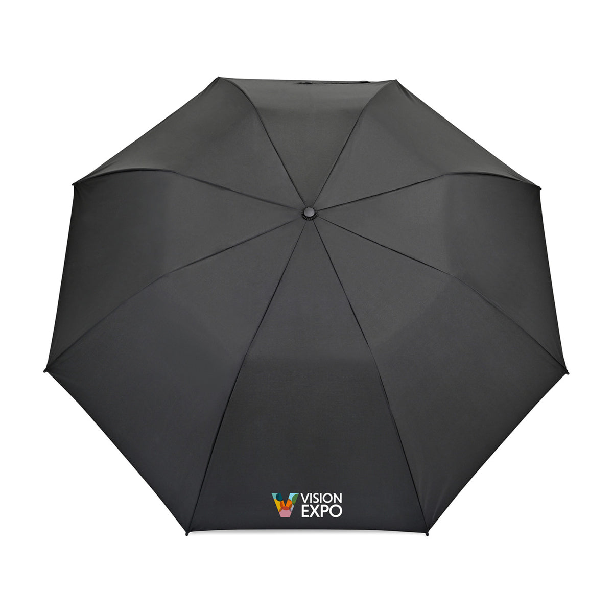 Oversized Auto Open Folding Umbrella, 58 Inch Transfer - Black - View 2