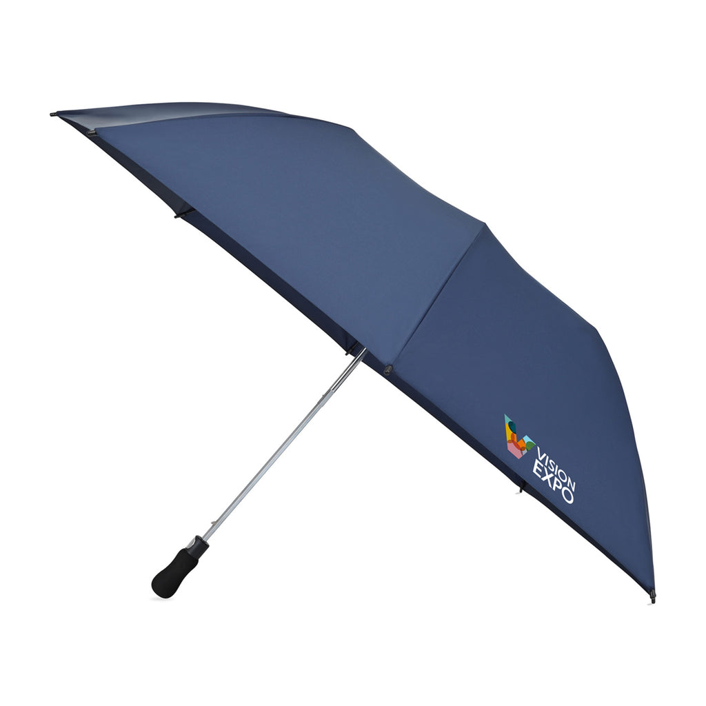 Oversized Auto Open Folding Umbrella, 58 Inch Transfer - Navy - View 1