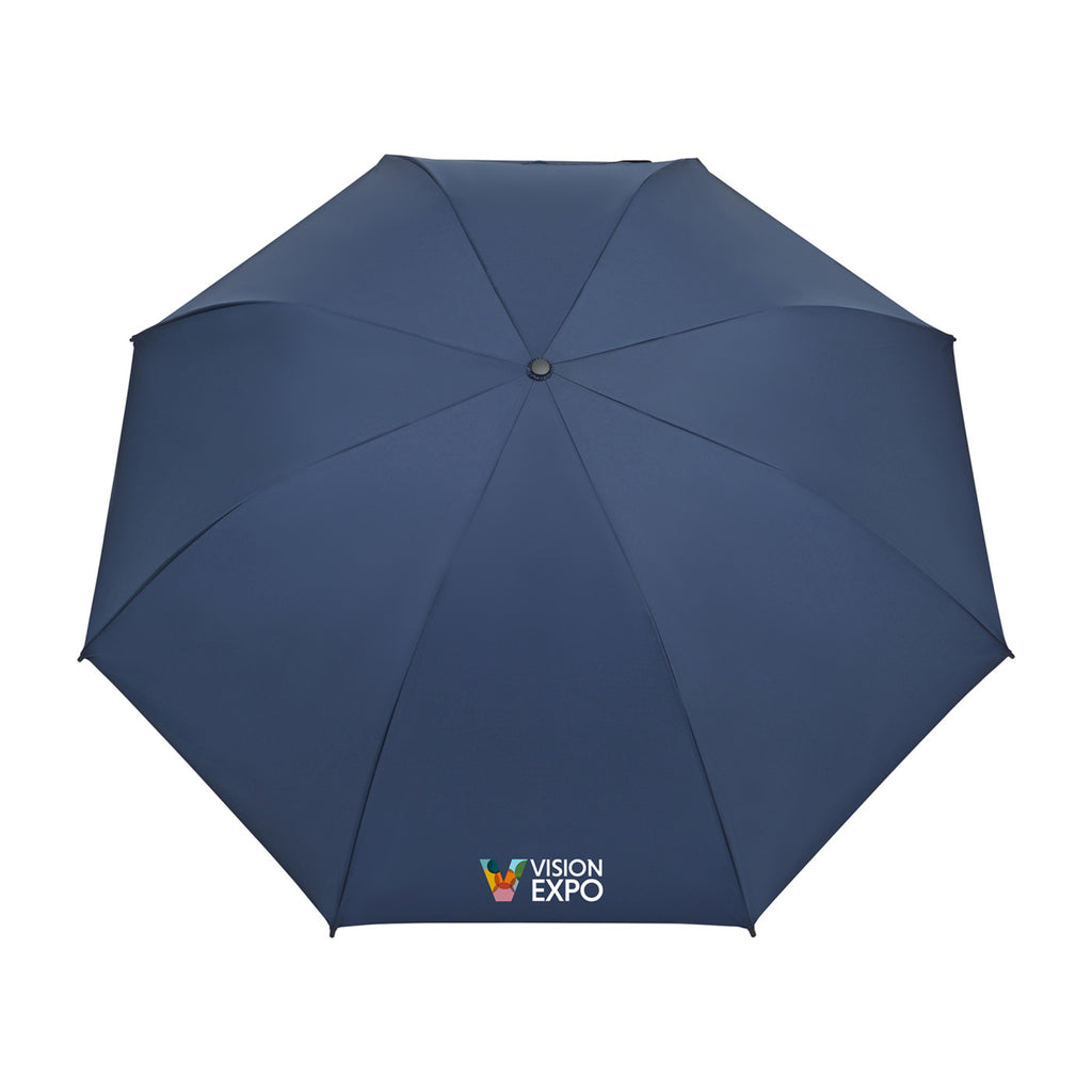 Oversized Auto Open Folding Umbrella, 58 Inch Transfer - Navy - View 2
