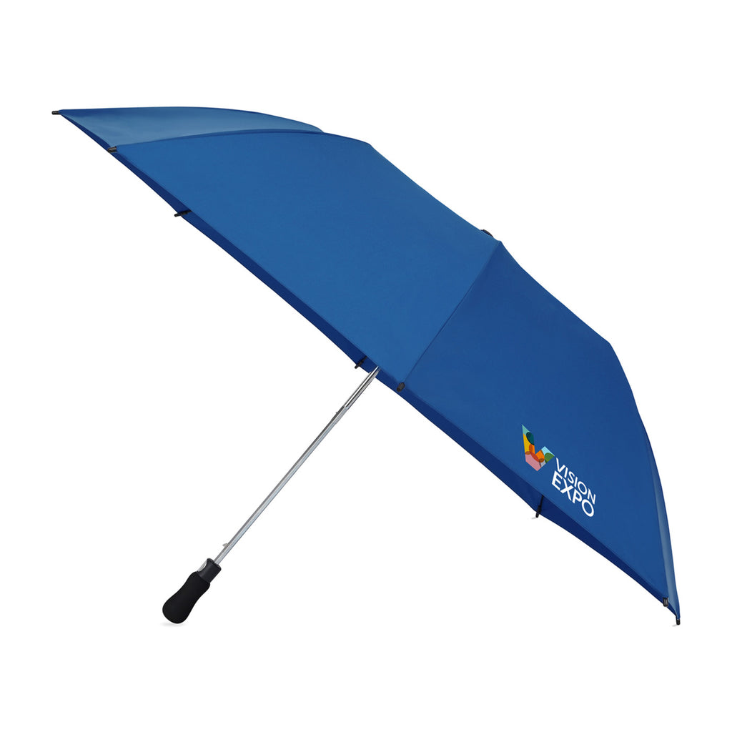 Oversized Auto Open Folding Umbrella, 58 Inch Transfer - Royal Blue - View 1