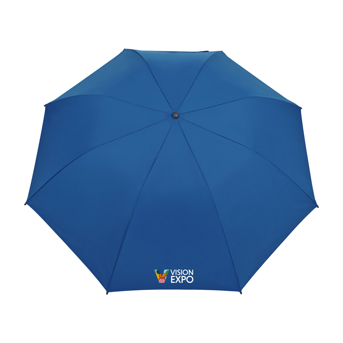 Oversized Auto Open Folding Umbrella, 58 Inch Transfer - Royal Blue - View 2