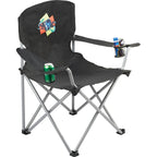 Oversized Folding Chair, 500 lb Capacity Transfer - Black - Photo 2