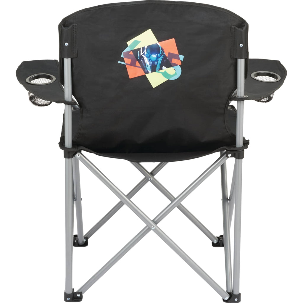Oversized Folding Chair, 500 lb Capacity Transfer - Black - Photo