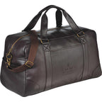Oxford Executive Weekender Duffel Bag, 20 Inches - Brown - Photo 2